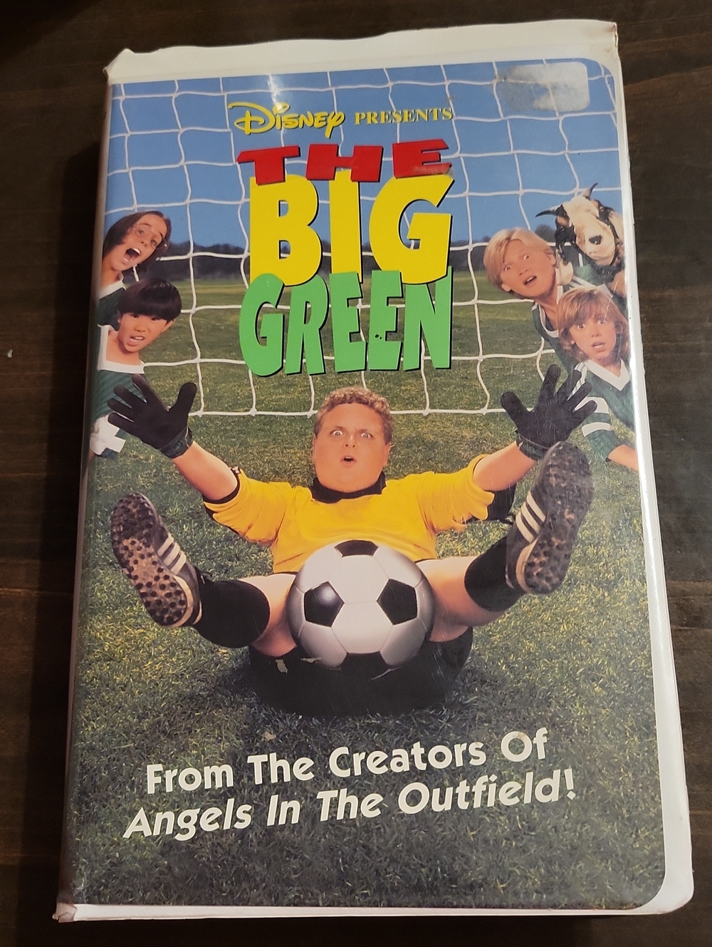Disney The Big Green VHS Cover - Yellow/Green/Black/White